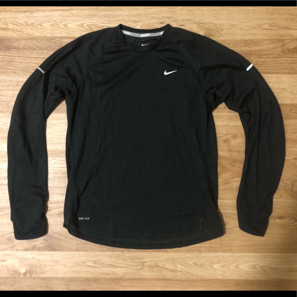 Nike Women’s Dri Fit Running Long Sleeve Black L